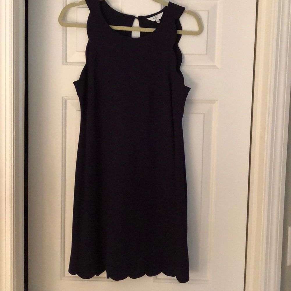 Navy blue dress